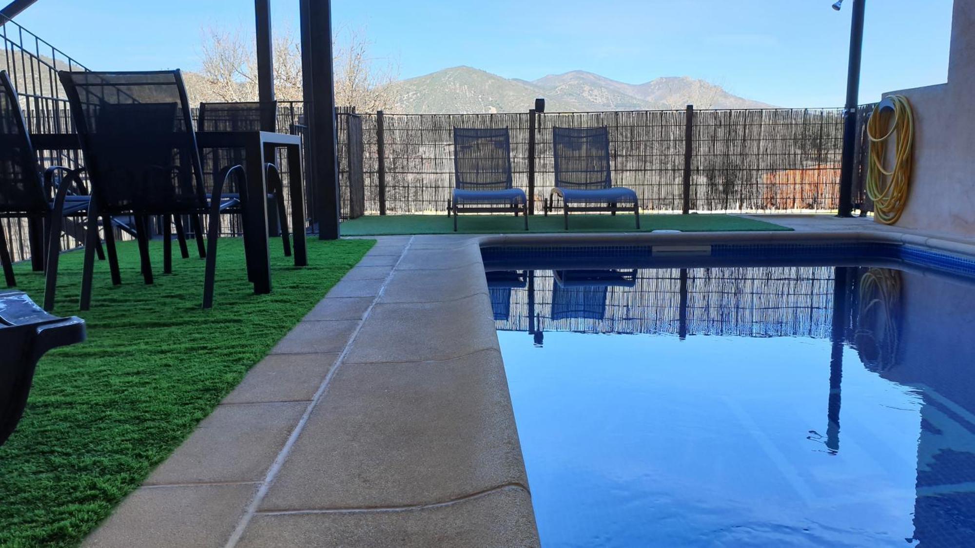 Navas de Estena Casa Con Piscina En Parque Nacional De Cabaneros المظهر الخارجي الصورة
